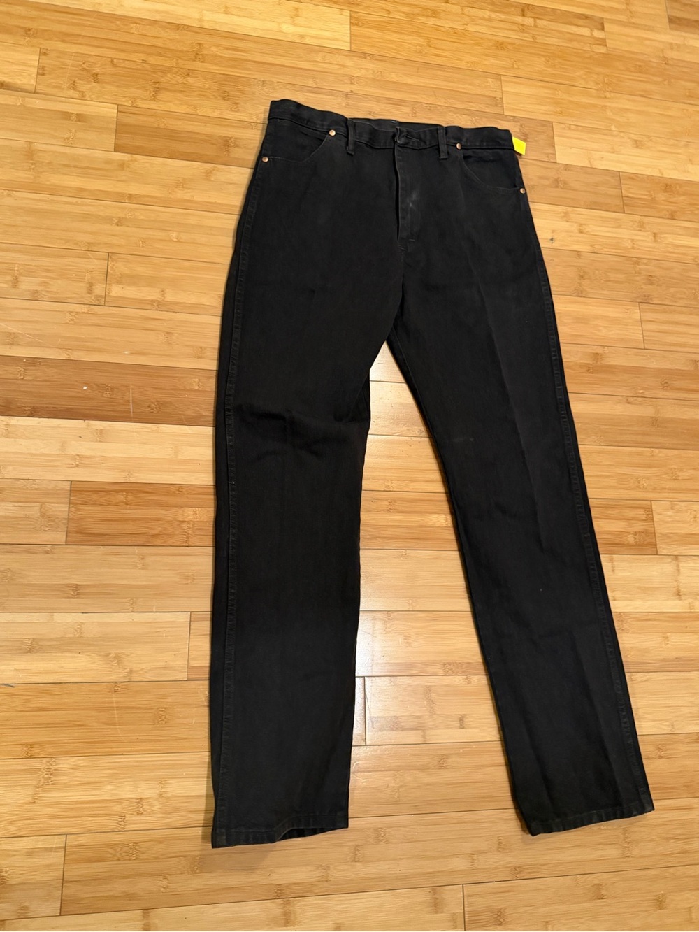 Wrangler Brown Straight-Leg Men's Jeans - SZ 38x36